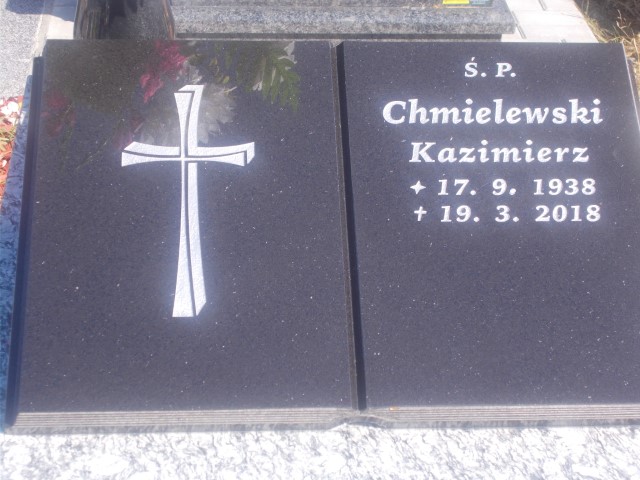 Kazimierz CHMIELEWSKI 1938 Jastrzębie-Zdrój - Grobonet - Wyszukiwarka osób pochowanych