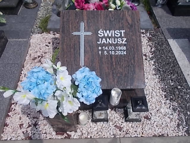 Janusz ŚWIST 1968 Jastrzębie-Zdrój - Grobonet - Wyszukiwarka osób pochowanych