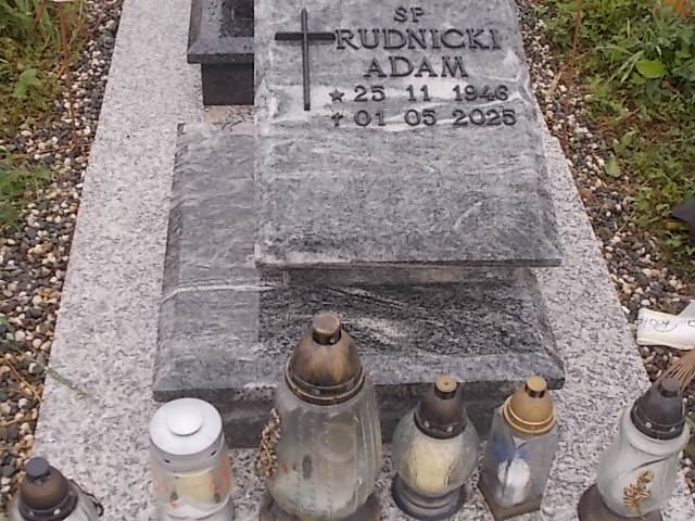 Adam RUDNICKI 1946 Jastrzębie-Zdrój - Grobonet - Wyszukiwarka osób pochowanych