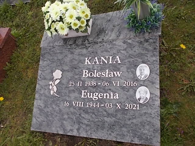 Bolesław KANIA 1938 Jastrzębie-Zdrój - Grobonet - Wyszukiwarka osób pochowanych