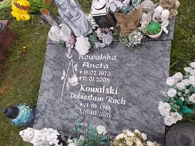 Aneta KOWALSKA 1973 Jastrzębie-Zdrój - Grobonet - Wyszukiwarka osób pochowanych