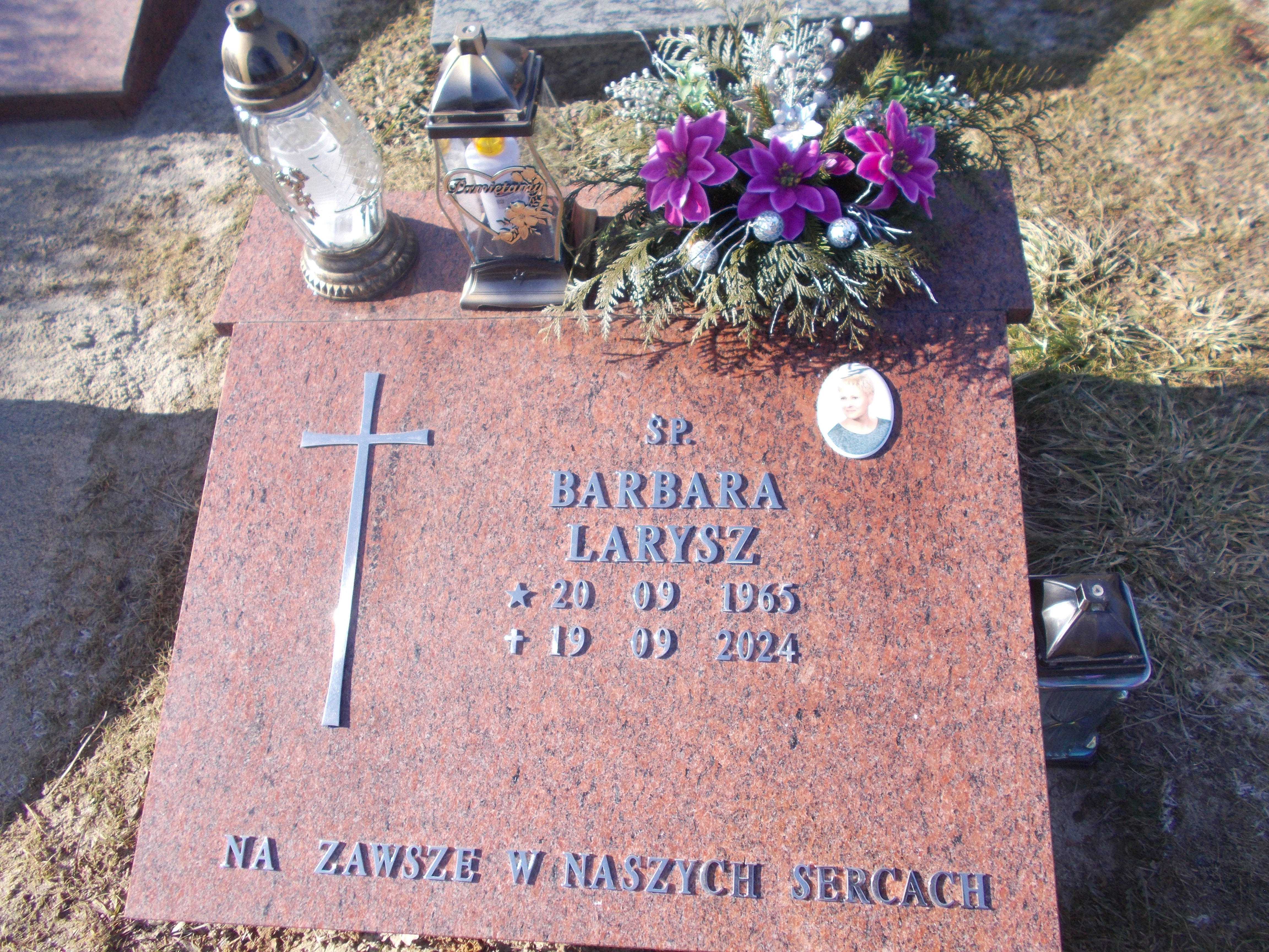 Barbara LARYSZ 1965 Jastrzębie-Zdrój - Grobonet - Wyszukiwarka osób pochowanych