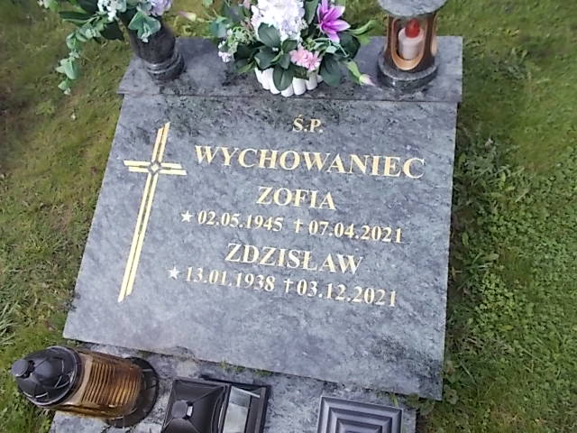 Zdzisław WYCHOWANIEC 1938 Jastrzębie-Zdrój - Grobonet - Wyszukiwarka osób pochowanych