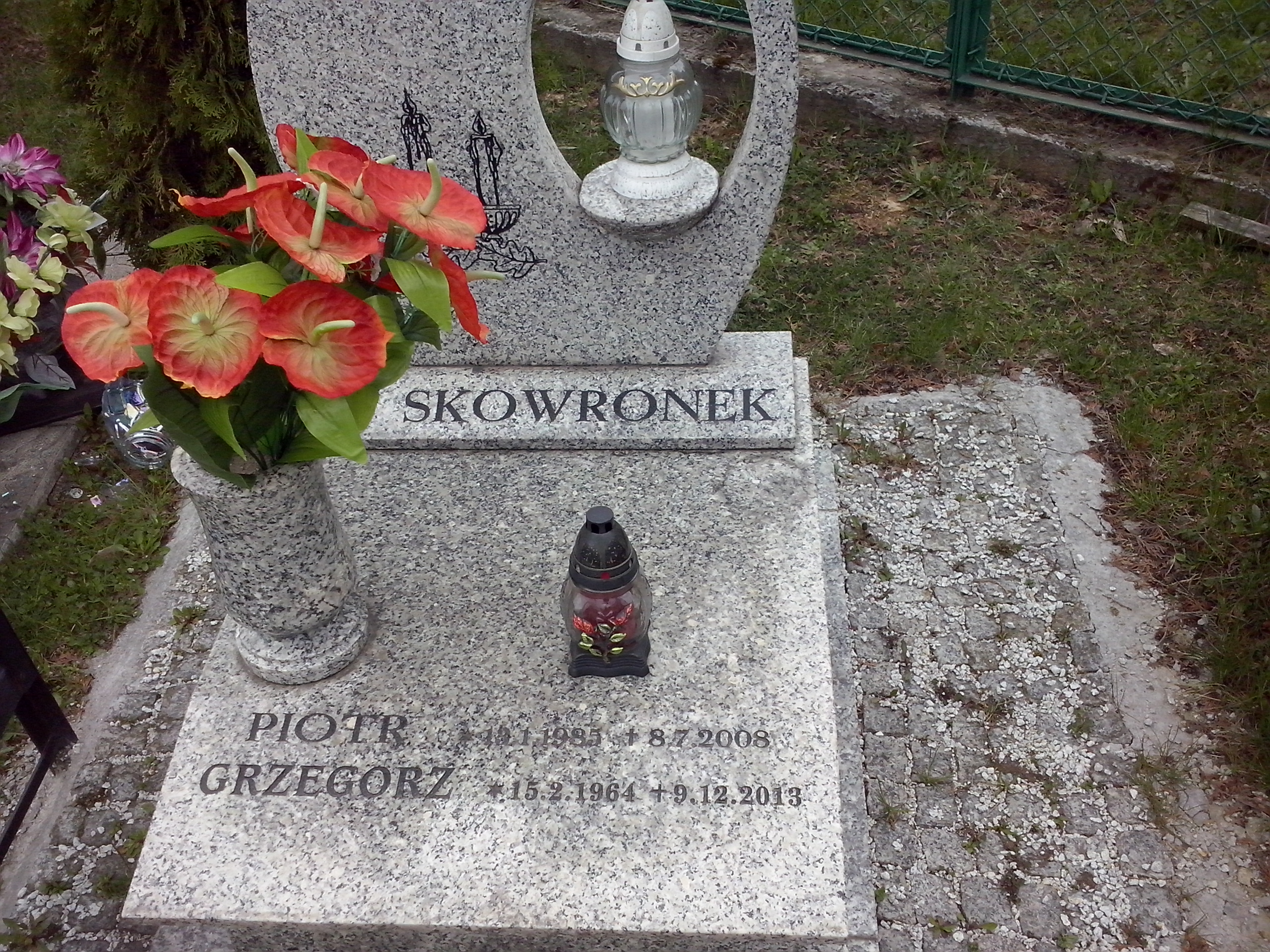 Grzegorz SKOWRONEK 1964 Jastrzębie-Zdrój - Grobonet - Wyszukiwarka osób pochowanych