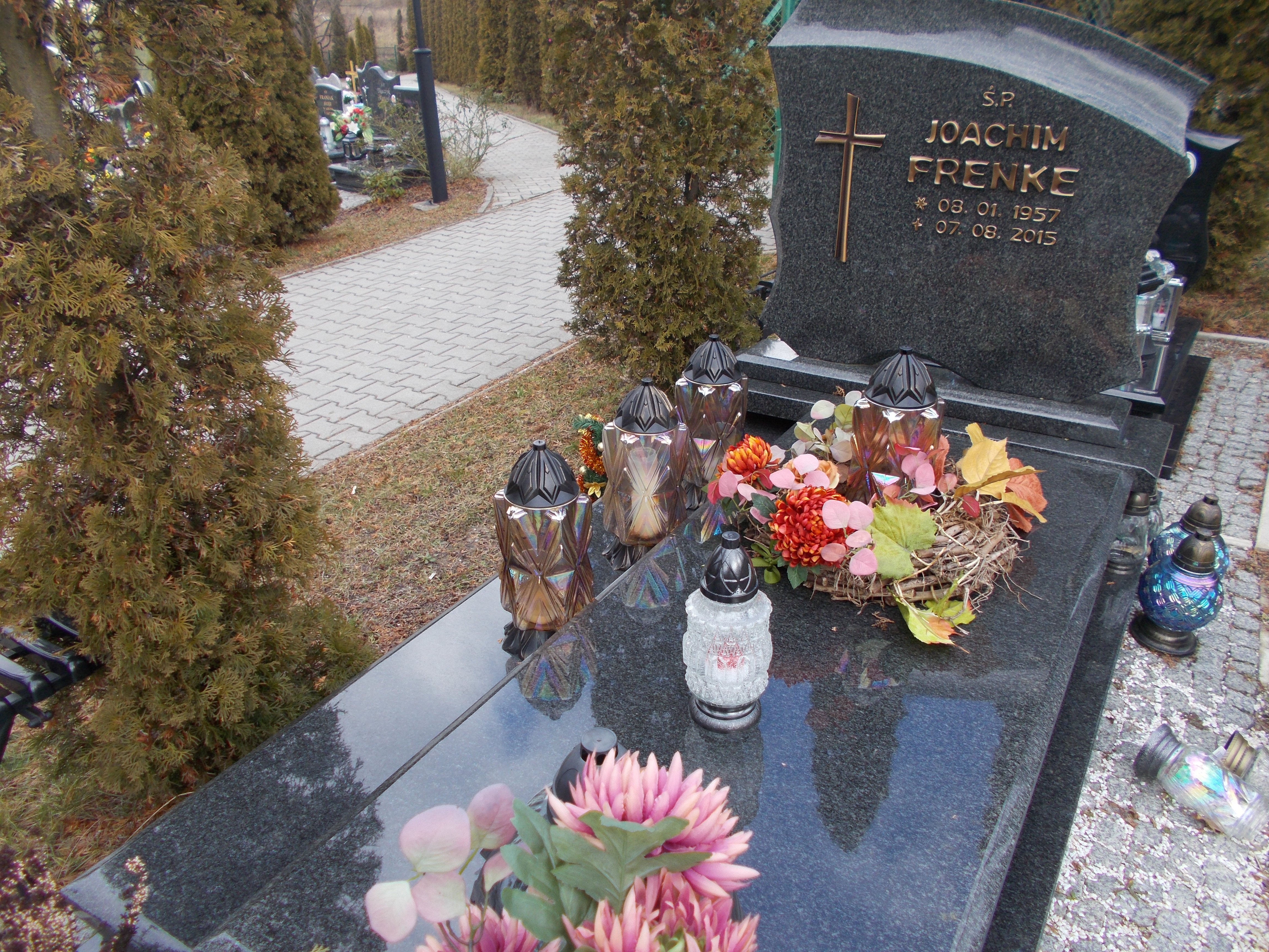 Joachim FRENKE 1957 Jastrzębie-Zdrój - Grobonet - Wyszukiwarka osób pochowanych