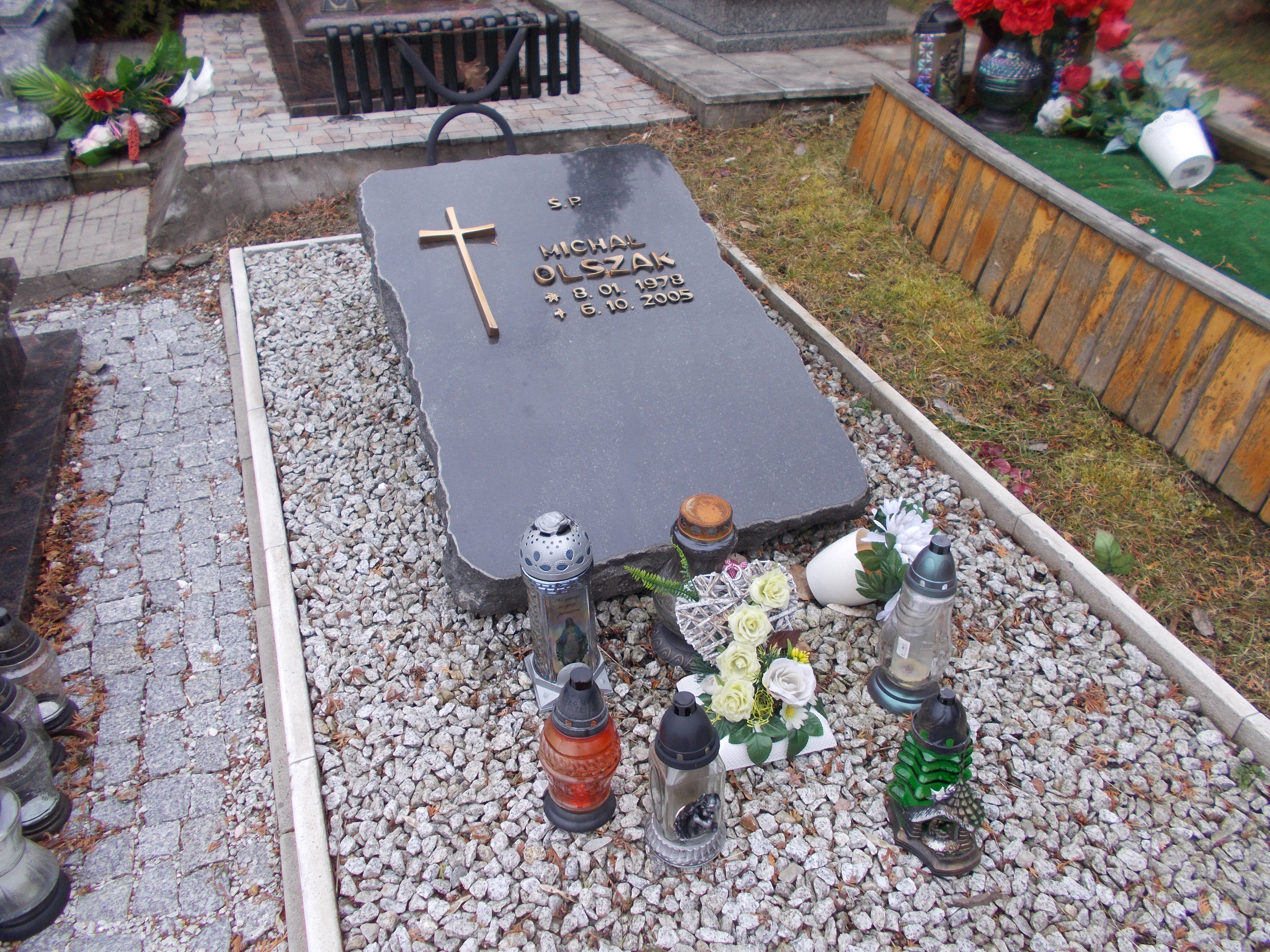 Michał OLSZAK 1978 Jastrzębie-Zdrój - Grobonet - Wyszukiwarka osób pochowanych