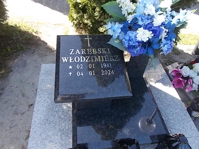 Włodzimierz ZARĘBSKI 1941 Jastrzębie-Zdrój - Grobonet - Wyszukiwarka osób pochowanych