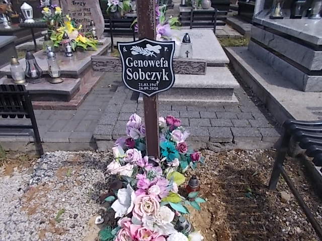 Genowefa SOBCZYK 1947 Jastrzębie-Zdrój - Grobonet - Wyszukiwarka osób pochowanych