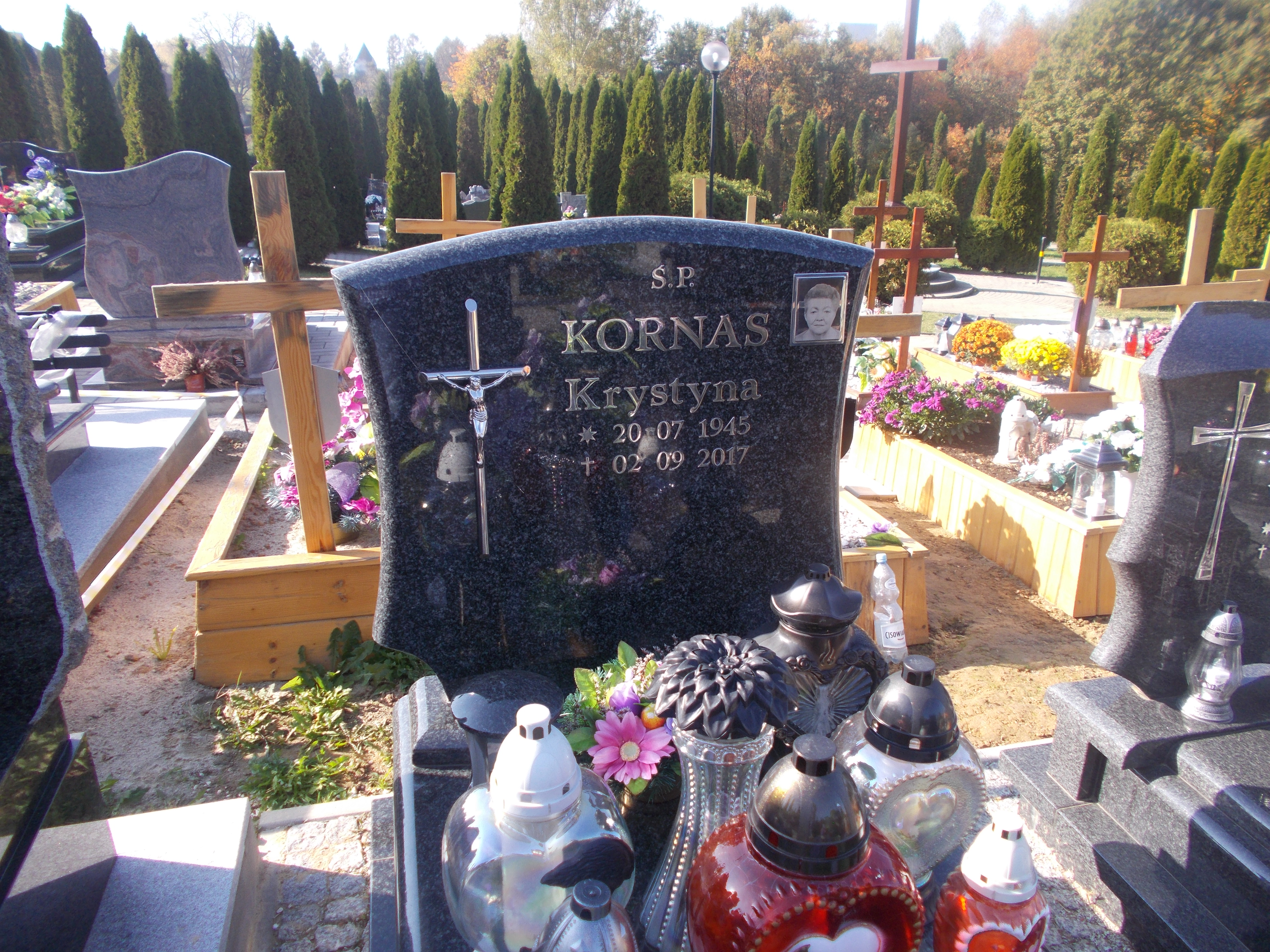 Krystyna KORNAS 1945 Jastrzębie-Zdrój - Grobonet - Wyszukiwarka osób pochowanych