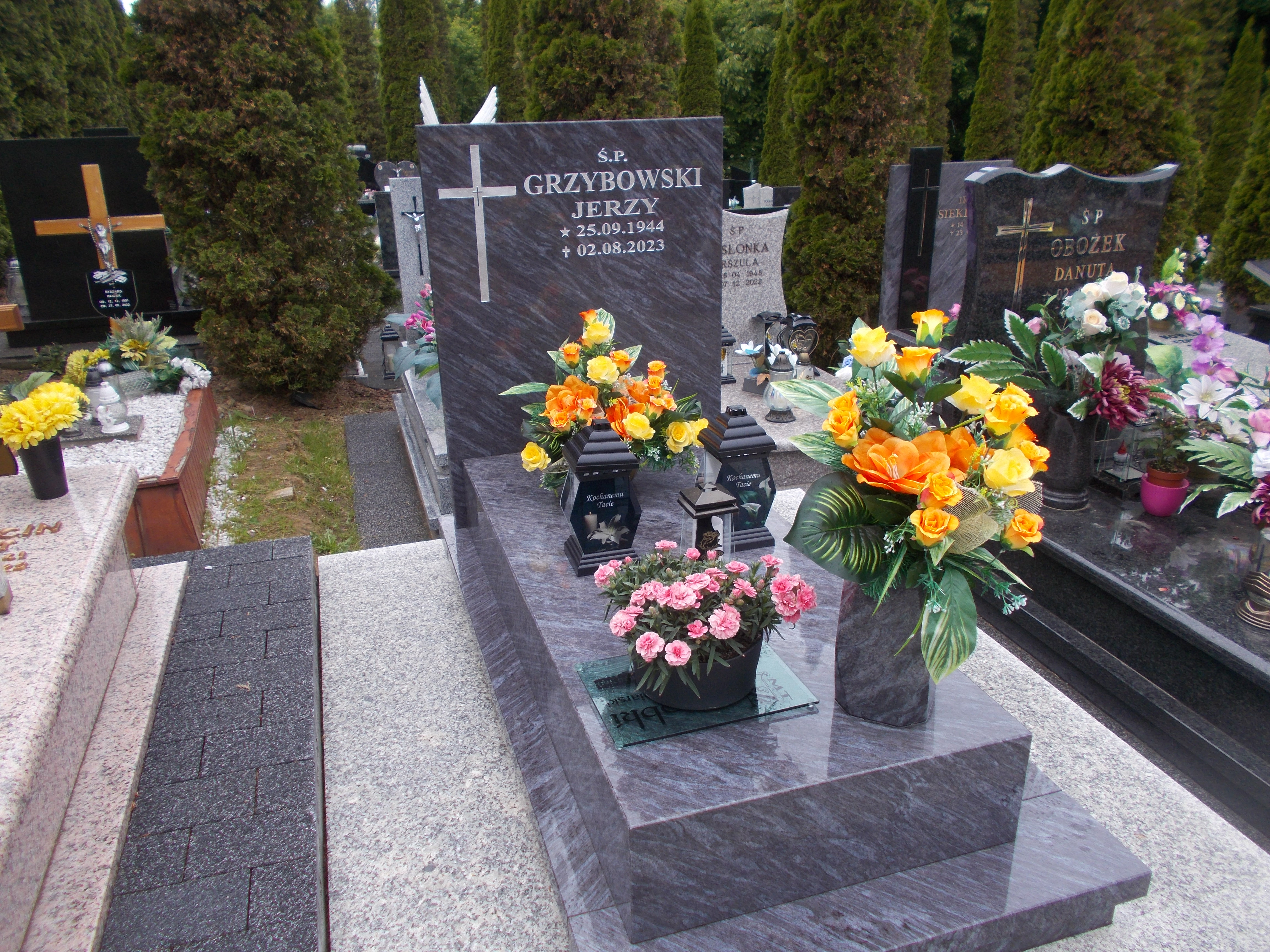 Jerzy GRZYBOWSKI 1944 Jastrzębie-Zdrój - Grobonet - Wyszukiwarka osób pochowanych